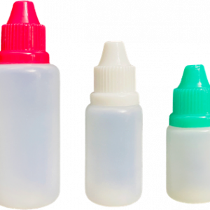 Regular transparent bottle for homeopathic and pharmaceuticals usage.